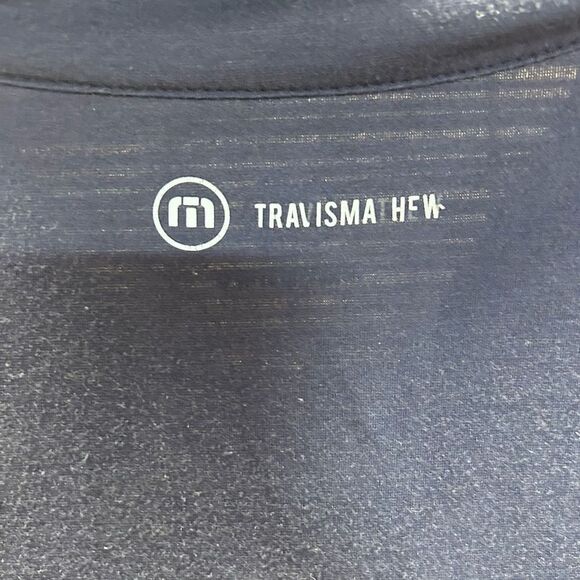 Travis Mathew Corona Beer 1/4 Zip Navy Pull Over Large (L) - Picture 3 of 6